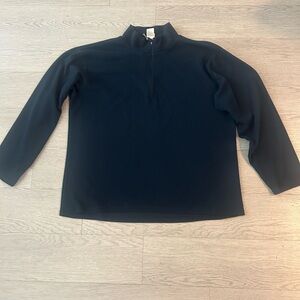 The North Face Men’s Quarter Zip Navy Blue Pullover Sweater Size XL